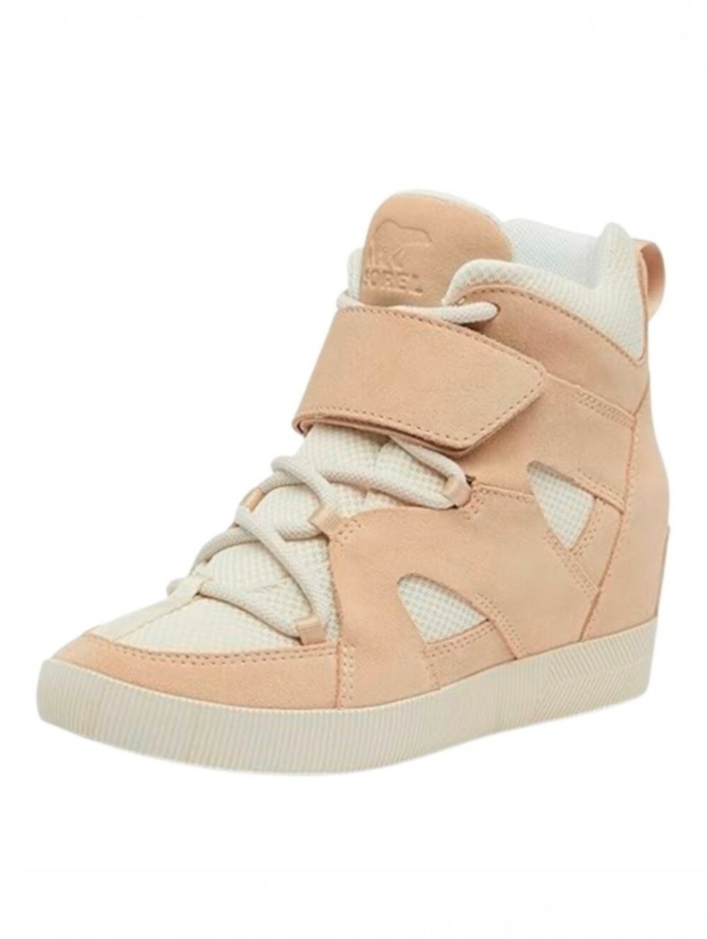 Sorel Out N About Sport Waterproof Wedge Boot Sneakers Beige‎ NWOT Size 9.5